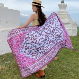 17 Styles 90x180cm Travel Beach Sunscreen Scarve Bikini Large Shawl Sarong Wrap Scarf Women Brazilian Swimsuit Bathing Cover-ups