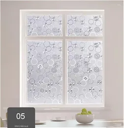 Window Stickers Static Glass Sticker Anti Look Privacy Film PET Electrostatic Patch Self-adhesive Frosted