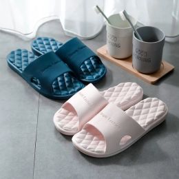 Bathroom Shower Slippers For Women Men Summer Soft Sole High Quality Beach Casual Shoes Female Indoor Home House Pool Slippers
