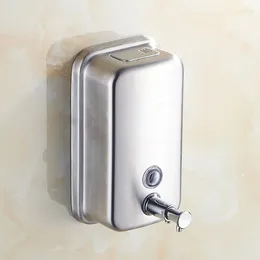 Liquid Soap Dispenser Dispensers 1500ml Stainless Steel Touch Square Bathroom Kitchen For WF-18021