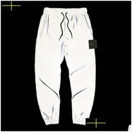 Pantaloni da uomo di marca Giacca in pietra da uomo Designer isola è Land Cargo Hip Hop Pantaloni tascabili traspiranti estivi Utilità da lavoro Jogging Drop Ot9Lg