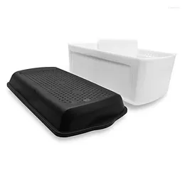 Storage Bottles Space Saving Bread Keeper Bin Reusable Boxes For Countertop Large Sandwich Holder Convenient Dropship