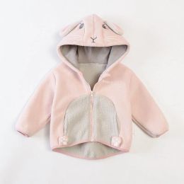 Süße Neugeborene Baby Jungen Mädchen Kleidung Winter Vlies Fleece Säugling Hoodie 0 3 6 12 Monate 1 2 3 4 5 Jahre