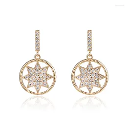 Dangle Earrings LADYCHIC Vintage Star Sun Round Geometric Ethinc Statement Jewellery Trendy Earring For Women Birthday Gift LE1432