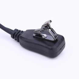 1PCS 2 PIN Earpiece Headset PTT MIC 1m Ear Hook Walkie Talkie Earbud Interphone Earphone Earpiece for BAOFENG UV5R/KENWOOD/HYT