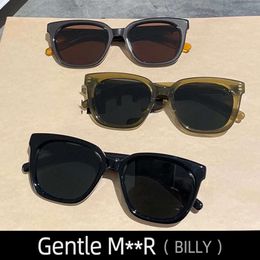 BILLY Gentle GM Womens Sunglasses For Man Glasses Vintage Luxury Brand Goods Designer Summer Uv400 Trendy Monst Korean