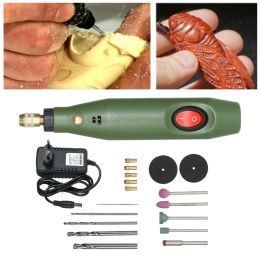 Equipments Mini Electric Drill Grinder Set Epoxy Resin DIY Crafts Jewellery Making Power Tools Kit Grinding Polishing Cutting Accessories