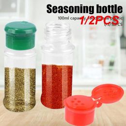 Storage Bottles 1/2PCS Spice Abs Plastic Portable Kitchen Organizer Gadgets Air Bottle Container Colorful