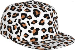 Ball Caps Fashion Leopard Print Baseball Hats For Men Women Adjustable Mesh Trucker Cap Summer