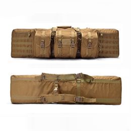 Tactical Gun Bags Military Heavy Rifle Gun Bags Outdoor Hunting Carry Large Capacity Shoulder Bags Paintball Training Gear