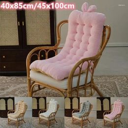 Pillow Autumn And Winter Plush Office Sofa Chair Backrest One Seat One-piece