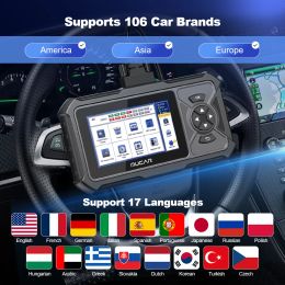 MUCAR CDE900 Pro OBD2 Diagnostic Tool Full System Diagnose 28 Reset/Maintenance Bi-directional ECU Coding obd 2 Scanner 32GB