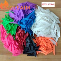 Archery Arrow Feathers 1.75inch (36Pack) Hunting Arrows TPU Fletching Fletches Right Wing 1.75" Shield Vanes Cut