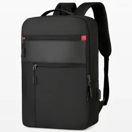 Backpack Men's Waterproof Multifunctional Back Bag Male Business 15.6" Laptop USB Charging Bagpack Casual Rucksack