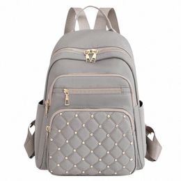 fi Bagpack Women High Quality Nyl Backpacks Female Big Travel Back Pack Large School Bags for Teenage Girls Shoulder Bag G97H#