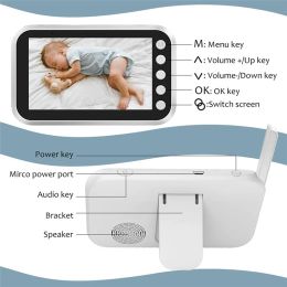 4.3 Inch Electronic Baby Monitor Video Nanny Security Protable Children Cameras Babyphone Bebe Feeding New Born Baby Items