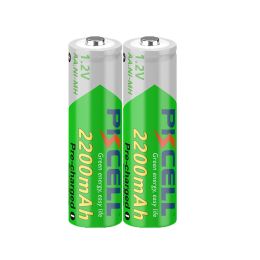 4/8/16/24 pack PKCELL 2200MAH AA Battery +AAA 850MAH 1.2V NI-MH AAA/AA Rechargeable batteries and battery Box for flashlight toy