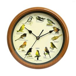 Wall Clocks Clock 10inch Singing Bird For Anniversary Living Room Office