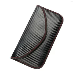 Storage Bags Carbon Fiber PU Shielding Pouch Privacy Protection Car Blocking