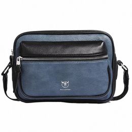 new shoulder bag husband crossbody bag men's fi Top quality silice leather iPad tablet menger bag camera t9XI#