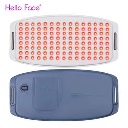 Hello Face LED Red Light and Near Infrared Therapy Mask Honeycomb Matrix Antiscalding Source Wireless Machine 240318