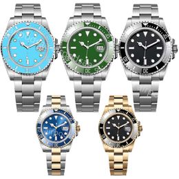 Submariers automatici di lusso orologio da uomo Submarinerrs Designer Movement Women Waterproof Luminous Sapphire Relojes Calendario di alta qualità