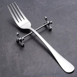 Kitchen Storage Chopstick Holder Metal Plum Pillow Chopsticks Rack Spoon Stand Knife Fork Rest Alloy Material