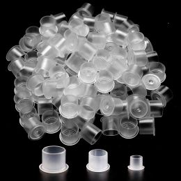 Blade 1000pcs Plastic Tattoo Ink Cups Caps with Base Holder Permanent Makeup Pigment Ink Caps Cups Tattoo Accessories