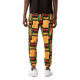 Men's African Dashiki Boho Print Jogger Pants Hip Hop Traditional Casual Trousers Mens Harajuku Streetwear Jogging Sweatpants
