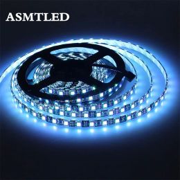 LED Strip 5050 RGB Black PCB DC12V Flexible LED Light 60LED/m 5050 Black LED Strip RGB/White/Warm White/Blue/Green/Red