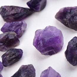 1PC Natural Amethyst Irregular Healing Stone Purple Gravel Mineral Specimen Raw Quartz Crystal Gift Jewellery Accessory Home Decor