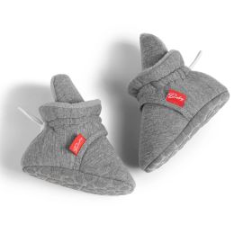 Winter Baby Boy Girl Socks Booties Fluff Soft Elastic Cord First Walkers Anti-slip Indoor Warm Newborn Baby Shoes Moccasin