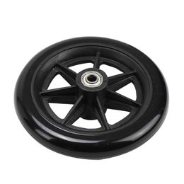 6/8 Inch Wheelchair Front Wheel Replacement Universal Caster Wear-resistant Solid Tire Wheel Smooth Easy to Install Dropshipping