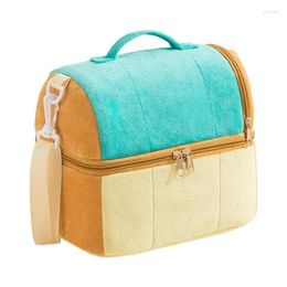 Storage Bags Lunch Box Insulated Bag Tote For Food Waterproof And Leakproof Thermal Cooler Sack Portable Durable Handbags Case