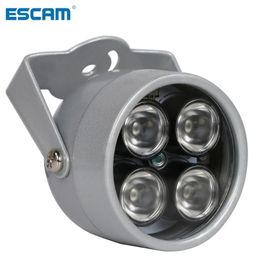 ESCAM CCTV LEDS 4 array IR led illuminator Light Infrared waterproof Night Fill For Camera ip camera