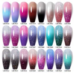 UR SUGAR 7.5ml Thermal Gel Pink Blue Purple Temperature 3 Layers Colour Changing Manicure Soak Off UV LED Semi-permanent Varnishe