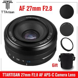 TTArtisan AF 27mm F28 Lens APSC Auto Focus Lense For E Z Fujifilm X Mount XT30 II XT4 XT3 XPro3 XPro2 XT2 XH1 240327
