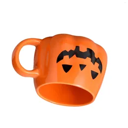 Mugs Halloween Pumpkin Shape Coffee Mug Practical Drinking Novelty Drinkware Personalized Gifts For Your Friends JY Sale