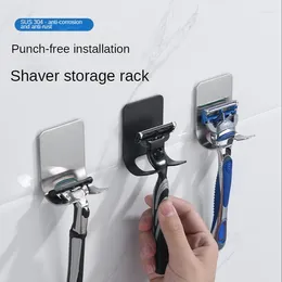 Hooks 304 Stainless Steel Bracket Mobile Phone Bathroom Hook Manual Shaver