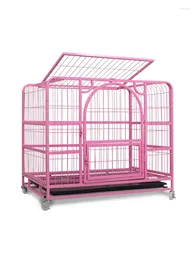 Cat Carriers Special Offer Dog Cage Small Medium-sized Large Teddy With Toilet Indoor Durable Compact Pet