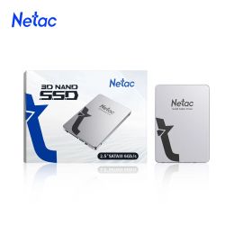 Netac SATA SSD 2.5 inch SATA3 SSD 128g 256g 512gb 1TB 2TB Hard Disk Metal Case Internal Solid State Drives for Laptop PC Desktop