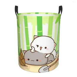 Laundry Bags Peach And Goma Hamper Large Storage Basket Animal Girls Boys Toy Organiser