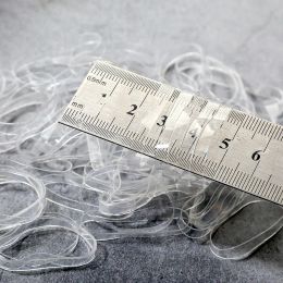 High Quanlity Clear TPU Elastic Bands Transparent Rubber Stretchable Sturdy O Rings Perimeter 20-560mm Width 1-10mm