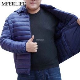 Autumn Winter Men Jackets 10XL Bust 164cm 5XL 6XL 7XL 8XL 9XL Plus Size Coat
