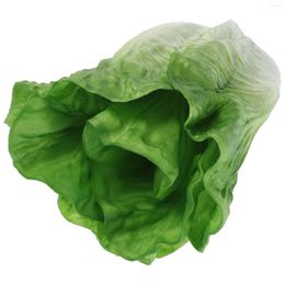 Decorative Flowers Simulated Lettuce Model Road Fake Food Fruits And Vegetables Simulation Pvc Child