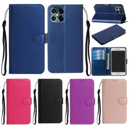 14Pro Max Case For iPhone 14 Pro Max Leather Case for 14 13 12 mini 11 XS XR Pro Max 7 8 6S 5S Plus Magnetic Card Pocket Cover