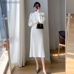 Urban Sexy Dresses Real Time 2023 Autumn/Winter Korean Style Tassel Sweater Top Knitted Tank Womens Dress Two Piece Set yq240330