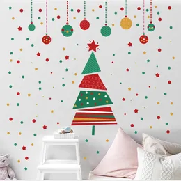 Party Decoration Ringing Bell Christmas Tree Wall Paste Living Room Bedroom Background