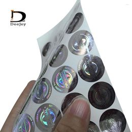 Window Stickers Inventory Hologram 20mm Round Holographic Sticker Leaving VOID Peel Disposable Original Warranty 1000pcs Lot