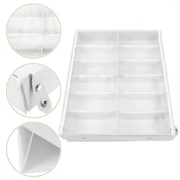 Decorative Plates Glasses Storage Box Sunglasses Holder Organizer Display Shelf Eyeglass Satin Stand Case For Drawer